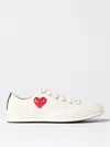 Comme Des Garçons Play X Converse Comme Des Garcons Play X Converse Sneakers In 白色