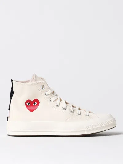 Comme Des Garçons Play X Converse Comme Des Garcons Play X Converse Sneakers In 白色