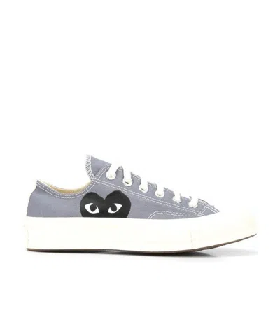COMME DES GARÇONS PLAY X CONVERSE STRAP-UP CASUAL SNEAKERS