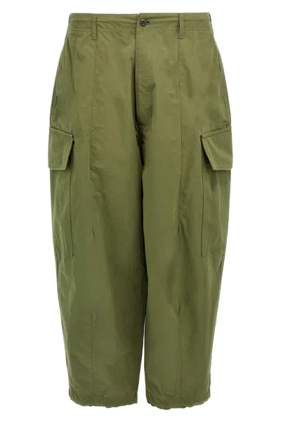 Comme Des Garòªons Homme Cargo Pants In Green