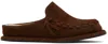 Comme Se-a Ssense Exclusive Brown Freed Loafers In Brown