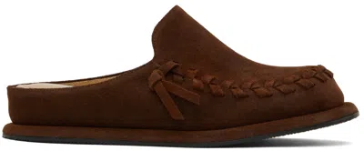 Comme Se-a Ssense Exclusive Brown Freed Loafers