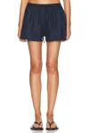Comme Si Drawstring Short In Blue