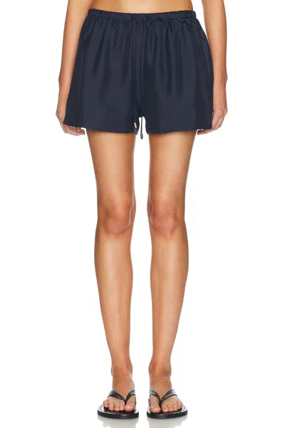 Comme Si Drawstring Short In Blue
