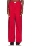 Comme Si La Boxer Alta Pant In Maraschino