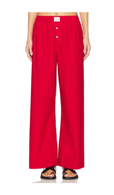 Comme Si La Boxer Alta Pant In Maraschino