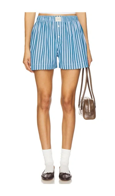 Comme Si La Boxer Classica Short In Blue