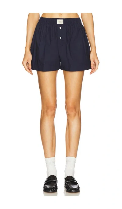Comme Si La Boxer Classica Short In Navy