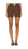 Comme Si La Boxer Classica Short In Brown
