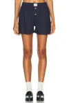 Comme Si La Boxer Classica Short In Navy