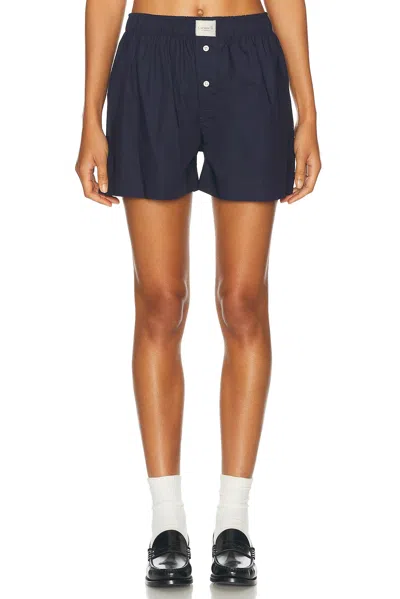 Comme Si La Boxer Classica Short In Navy