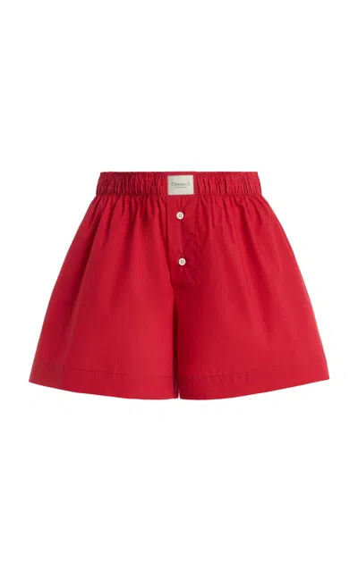 COMME SI LA CLASSICA COTTON-POPLIN BOXER SHORTS