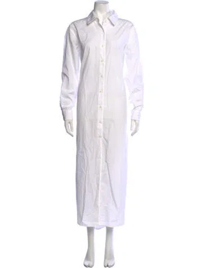 Pre-owned Comme Si Long Dress In White