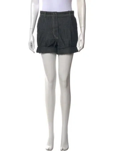 Pre-owned Comme Si Mini Shorts In Black