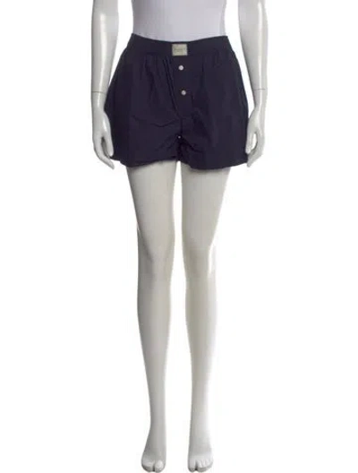 Pre-owned Comme Si Mini Shorts In Blue