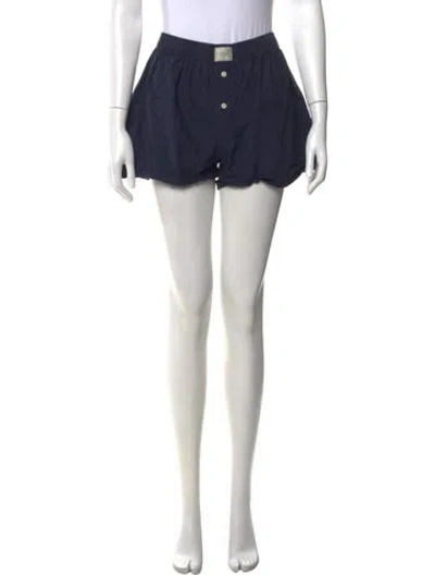 Pre-owned Comme Si Mini Shorts In Blue
