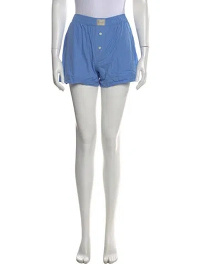 Pre-owned Comme Si Mini Shorts In Blue