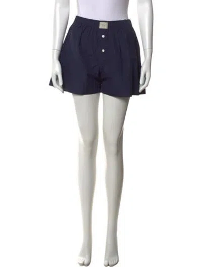 Pre-owned Comme Si Mini Shorts In Blue
