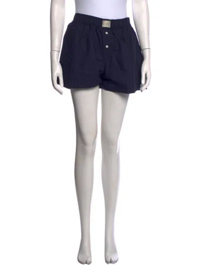 Pre-owned Comme Si Mini Shorts In Blue