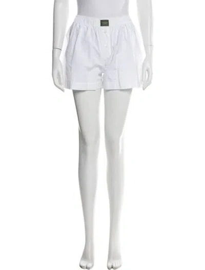 Pre-owned Comme Si Mini Shorts In White