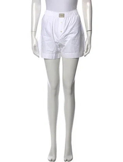 Pre-owned Comme Si Mini Shorts In White