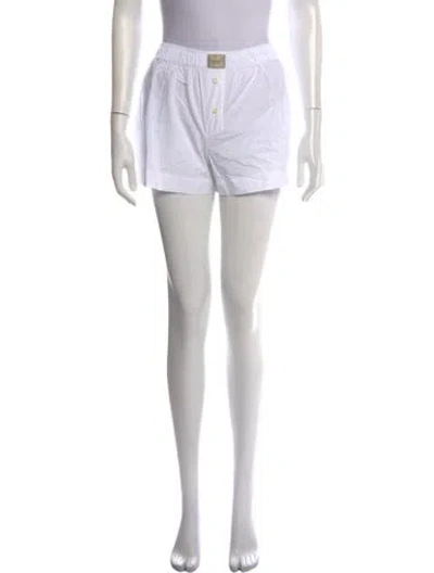 Pre-owned Comme Si Mini Shorts In White