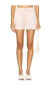 Comme Si Silk La Boxer Classica Short In Pink