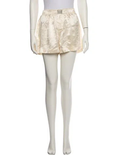 Pre-owned Comme Si Silk Pajamas In Neutral