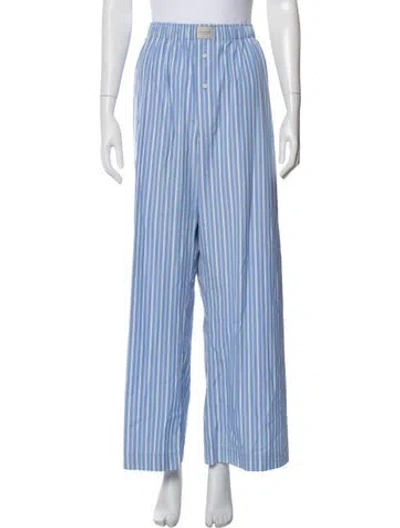 Pre-owned Comme Si Striped Lounge Set In Blue