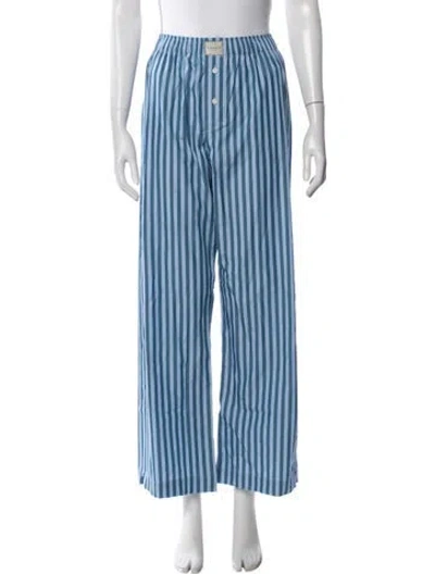 Pre-owned Comme Si Striped Pajamas W/ Tags In Blue