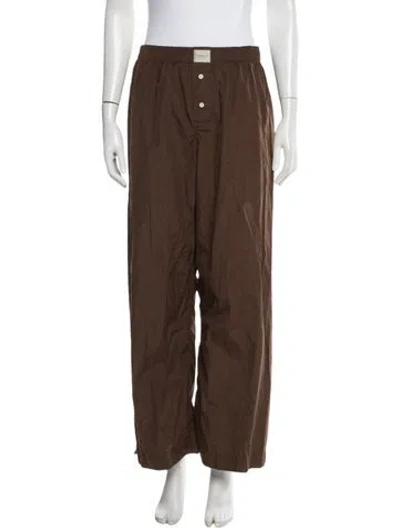 Pre-owned Comme Si Sweatpants In Brown