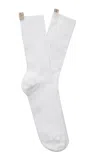Comme Si The Cashmere Sock In White