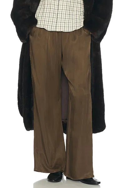 Comme Si The Everyday Pant In Brown