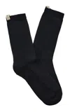 Comme Si The Merino Wool-blend Tube Socks In Blue