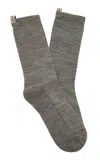 Comme Si The Merino Wool-blend Tube Socks In Gray