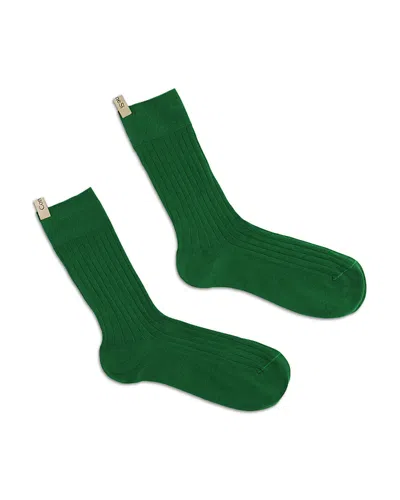 Comme Si The Yves Socks In Green