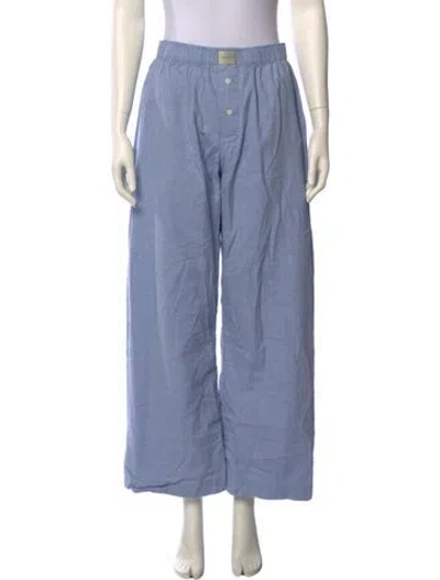 Pre-owned Comme Si Wide Leg Pants In Blue