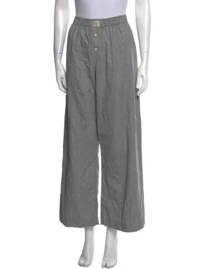 Pre-owned Comme Si Wide Leg Pants In Gray