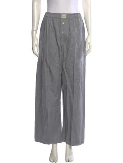 Pre-owned Comme Si Wide Leg Pants In Gray