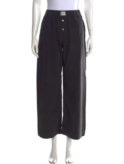 Pre-owned Comme Si Wide Leg Pants In Grey