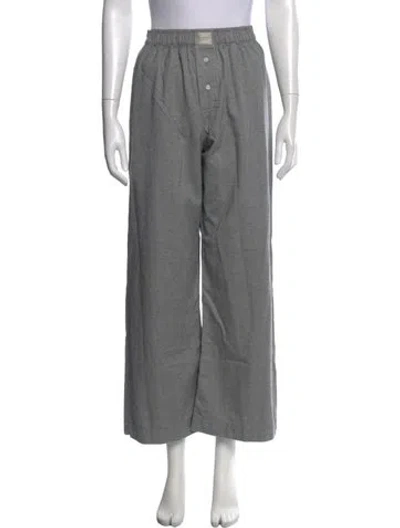 Pre-owned Comme Si Wide Leg Pants In Grey