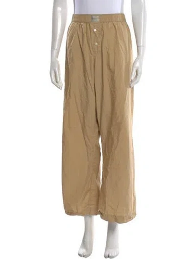 Pre-owned Comme Si Wide Leg Pants In Neutral