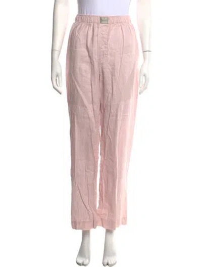 Pre-owned Comme Si Wide Leg Pants In Pink
