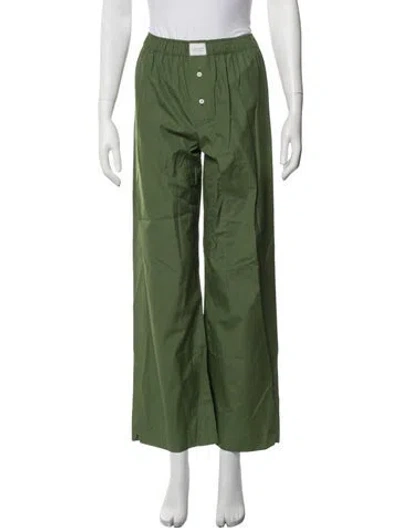 Pre-owned Comme Si Wide Leg Pants W/ Tags In Green