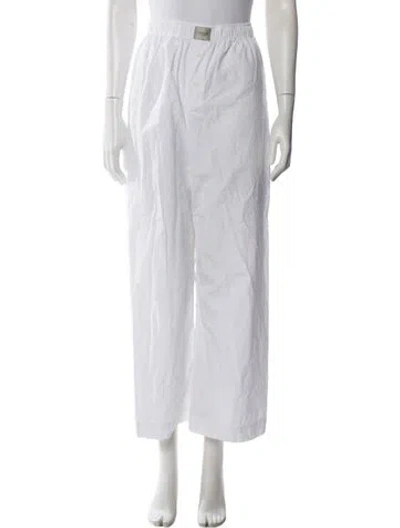 Pre-owned Comme Si Wide Leg Pants In White