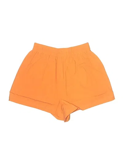 Pre-owned Commense Athletic Shorts In Orange
