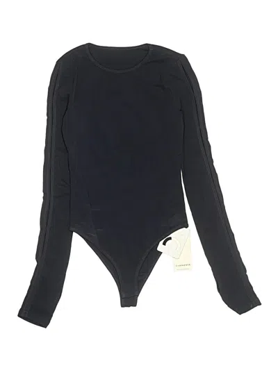 Pre-owned Commense Bodysuit In Black