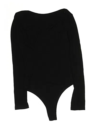 Pre-owned Commense Bodysuit In Black