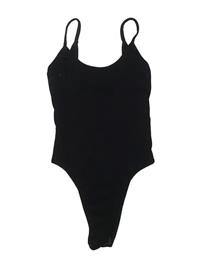 Pre-owned Commense Bodysuit In Black