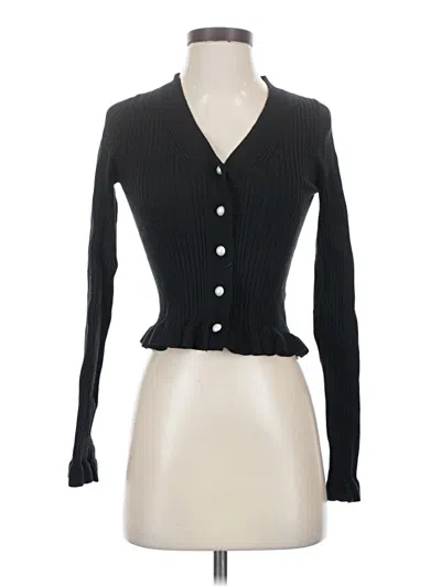 Pre-owned Commense Cardigan Sweater In Black